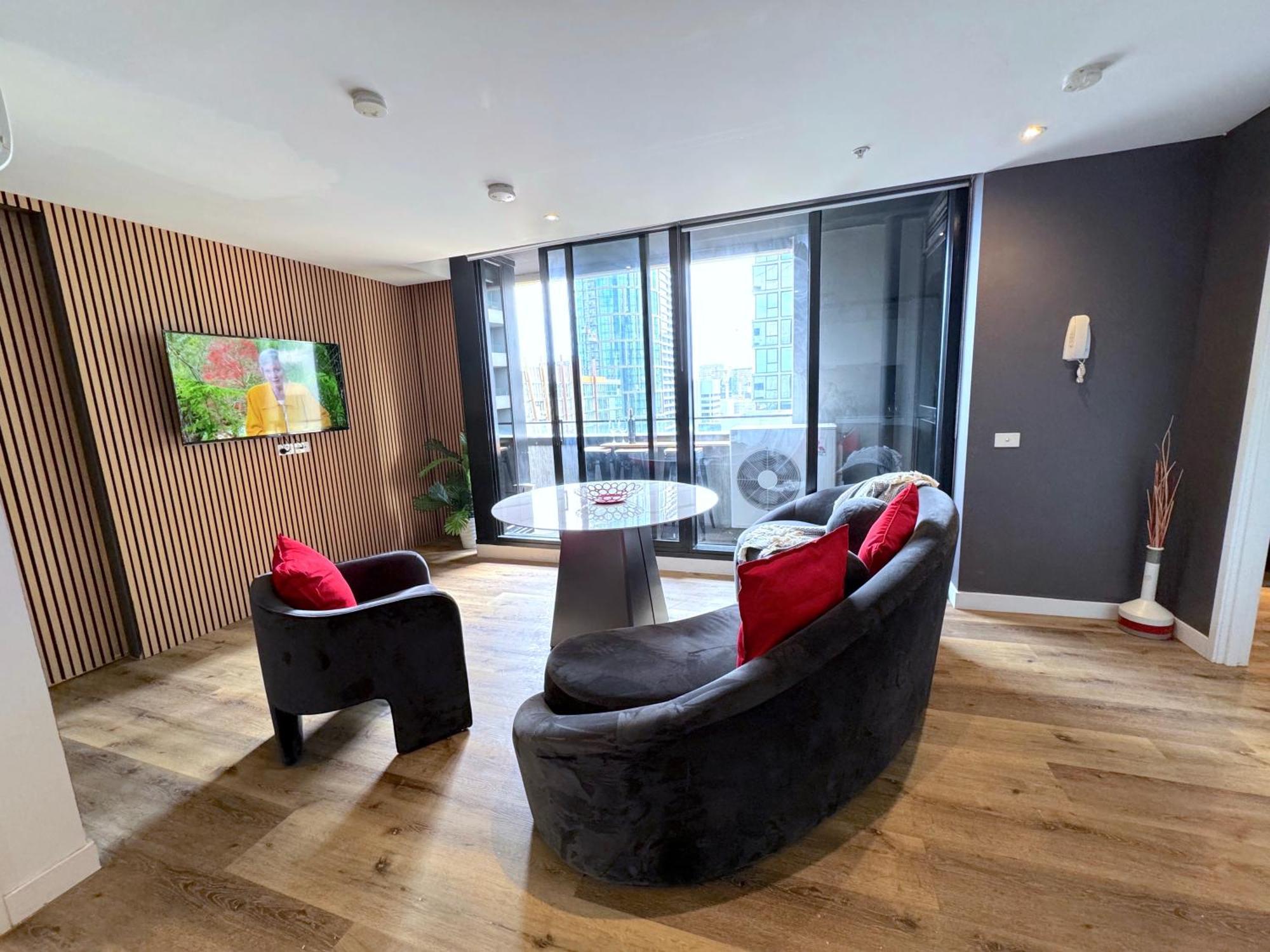 Aura On Flinders Serviced Apartments Melbourne City Exterior foto