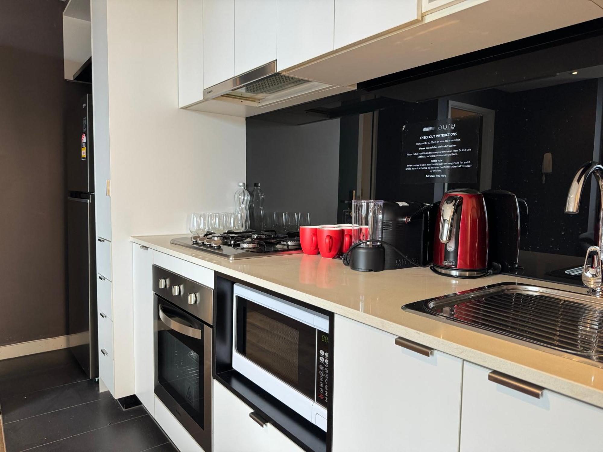 Aura On Flinders Serviced Apartments Melbourne City Exterior foto